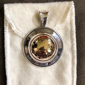 Retired James Avery Dome Pendant
